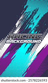 Abstract geometric background for sports, t-shirt, racing car livery