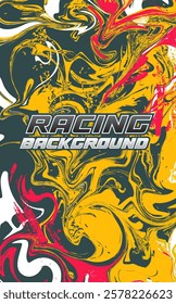 Abstract geometric background for sports, t-shirt, racing car livery
