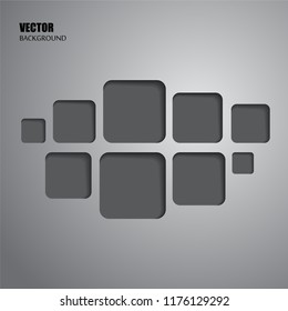 abstract geometric background with square