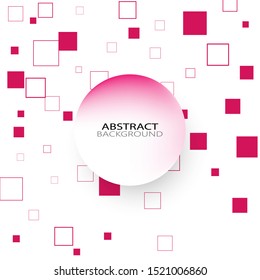 
Abstract geometric background of square shapes. Design element