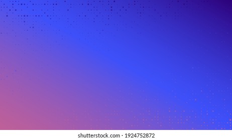 Resumen del fondo geométrico de los cuadrados. Fondo de píxel azul con espacio vacío. Ilustración vectorial.