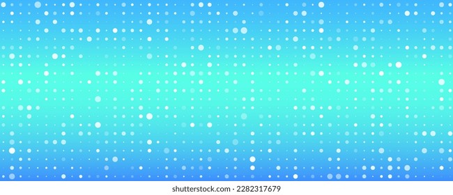 Resumen del fondo geométrico de los cuadrados. Fondo de píxel azul con espacio vacío. Ilustración del vector