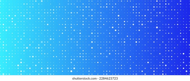 Resumen del fondo geométrico de los cuadrados. Fondo de píxel azul con espacio vacío. Ilustración del vector