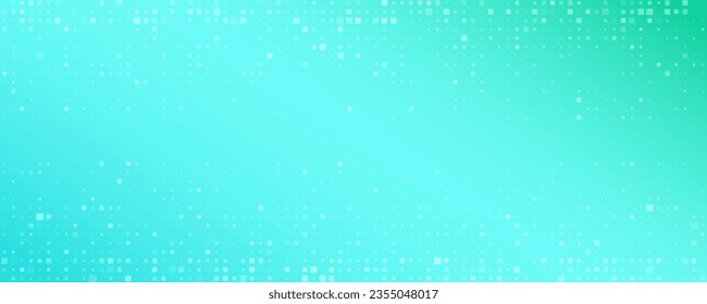 Abstrakter geometrischer Hintergrund mit Quadraten. blauer Pixelhintergrund mit Leerzeichen. Vektorgrafik