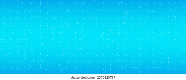 Abstract geometric background with squares. Blue pixel background with empty space. Vector illustration