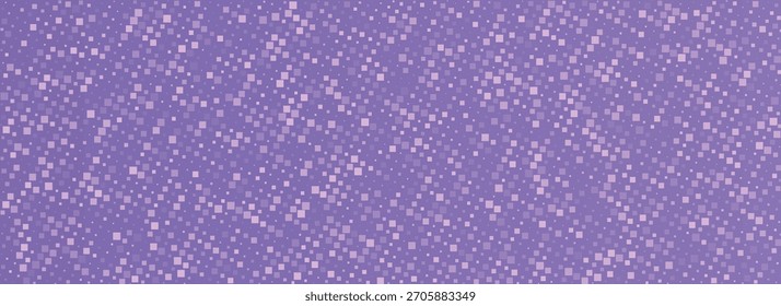 Abstract geometric background with squares. Blue pixel background with empty space.eps10