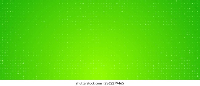 Abstract geometric background with squares. Green pixel background with empty space. Vector illustration