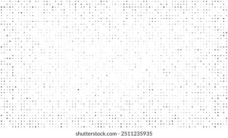 Abstract geometric background with squares. Grey pixels on white with empty space. Digital business backdrop. Vector illustration