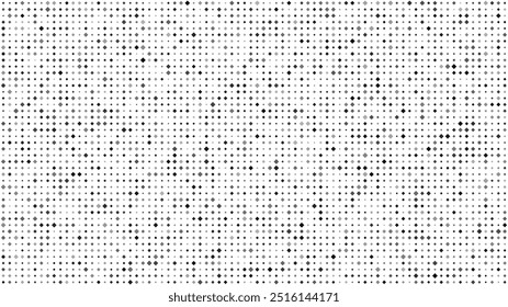 Abstract geometric background with squares. Grey pixels on white with empty space. Digital business backdrop. Vector illustration