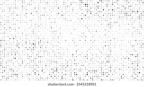 Fondo geométrico Abstractas con cuadrados. Píxeles grises sobre blanco con espacio vacío. Telón de fondo de negocios digitales. Ilustración vectorial