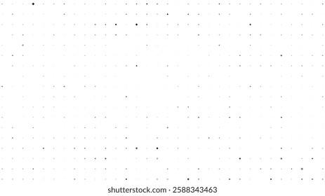 Abstract geometric background with squares. Grey pixels on white with empty space. Digital business backdrop. Vector illustration