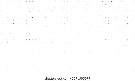 Abstract geometric background with squares. Grey pixels on white with empty space. Digital business backdrop. Vector illustration