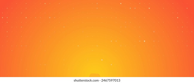 Fondo geométrico Abstractas con cuadrados. Fondo de píxel naranja con espacio vacío. Ilustración vectorial