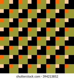 Abstract geometric background, squares pattern