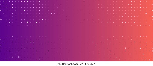 Abstract geometric background of squares. Purple pixel background with empty space. Vector illustration