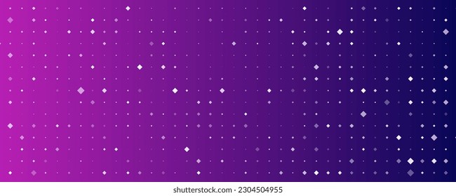 Abstract geometric background of squares. Purple pixel background with empty space. Vector illustration