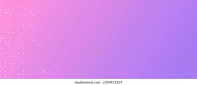 Abstrakter geometrischer Hintergrund mit Quadraten. violetter Pixelhintergrund mit Leerzeichen. Vektorgrafik