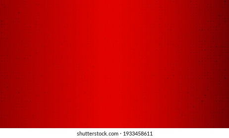 Abstract geometric background of squares. Red pixel background with empty space. Vector illustration.