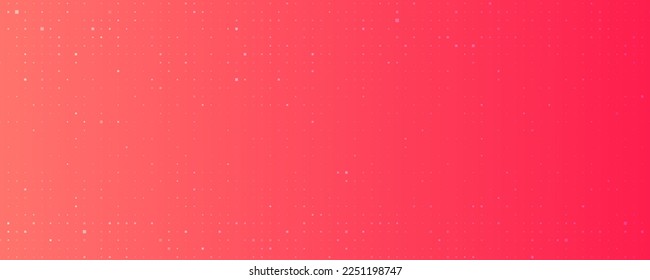 Abstrakter geometrischer Hintergrund von Quadraten. roter Pixelhintergrund mit Leerzeichen. Vektorgrafik
