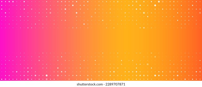 Abstract geometric background of squares. Yellow and pink pixel background with empty space. Vector illustration