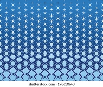 abstract geometric background with stars