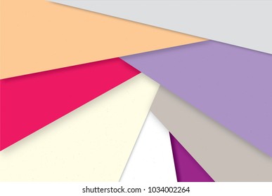 Abstract geometric background. Stylish multicolor vector wallpaper