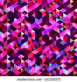 abstract geometric background with stylish vibrant colors