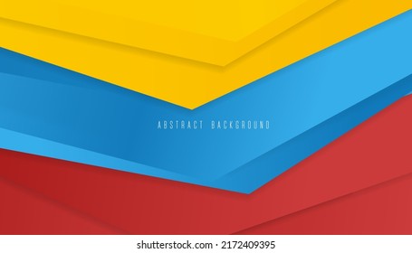 diseño de plantilla de fondo geométrico abstracto