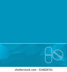 Abstract geometric background. The template design booklet, brochure, banner, document. Vector, EPS10