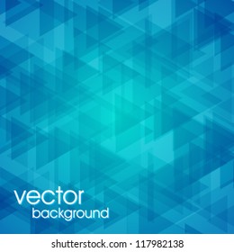 Abstract geometric background. The template for the poster, card, flyer or banner with triangle and line.