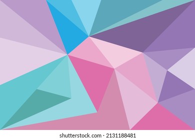 abstract geometric background template with soft color