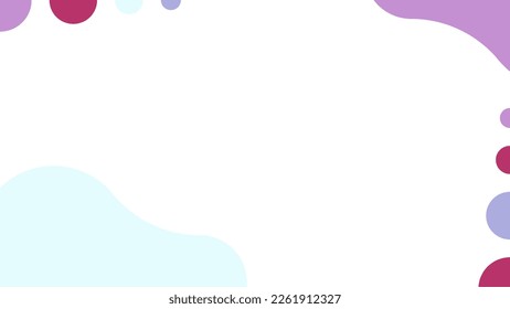 Resumen de fondo geométrico, plantilla para texto y diseño. Ilustración del vector