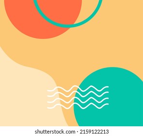 abstract geometric background template vector design