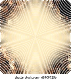 Abstract geometric background, texture, circles surface. Vector clip art.