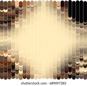 Abstract geometric background, texture, circles surface. Vector clip art.