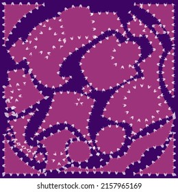 Abstract geometric background. Texture background of different shapes. Color vector illustration