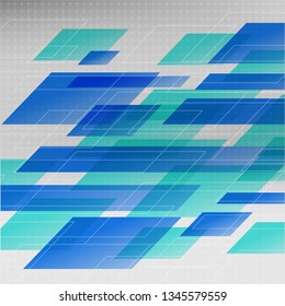 Abstract geometric background texture technology 