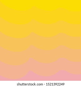 Abstract geometric background texture vector style technology concept color yellow purple