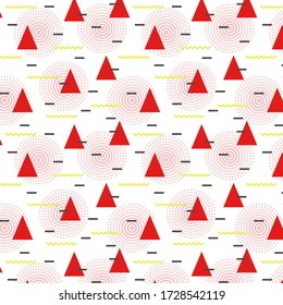 Abstract geometric background or textured wallpaper. Website, blog, presentation, fabric or advertising background template. Vector pattern.