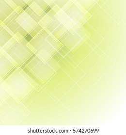 abstract geometric background with transparent rhombus and lines. vector