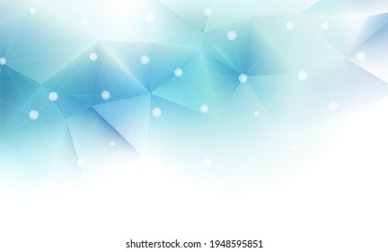 Abstract geometric background with transparent triangles. Vector illustration. Brochure design