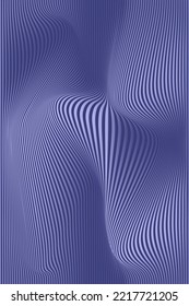 Abstrakter geometrischer Hintergrund in trendiger Farbe 2022. Trendy Lavendel violetter Hintergrund. Schöner Hintergrund geeignet für Decken, Poster, Broschüre. Vektorgrafik