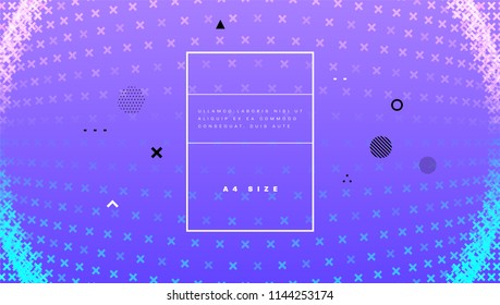 Abstract geometric background with trendy elements. Eps10 vector illustration