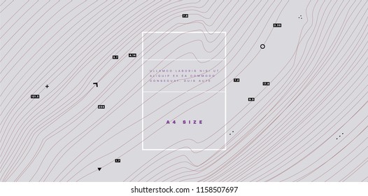 Abstract geometric background with trendy elements. Eps10 vector illustration