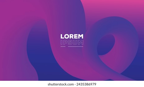 Fondo geométrico abstracto. Formas de degradado fluido de moda. Vector Eps10.