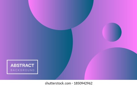 Abstract geometric background. Trendy gradient shapes composition, suitable for website wallpapers, banners, covers, and advertisements. Vector illustration