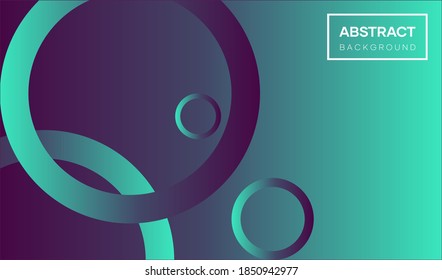 Fondo geométrico abstracto. Composición de formas de degradado de moda, adecuada para fondos de pantalla de sitios web, banners, portadas y anuncios. Ilustración del vector