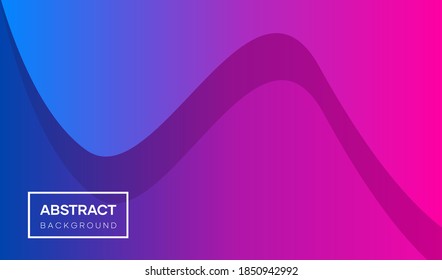 Abstract geometric background. Trendy gradient shapes composition, suitable for website wallpapers, banners, covers, and advertisements. Vector illustration