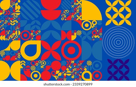 Fondo geométrico abstracto. Plantilla de negocios de moda para tecno para papel de pared, banner, fondo o aterrizaje