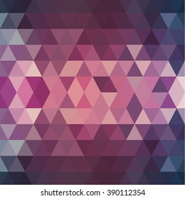 Abstract, geometric background triangle